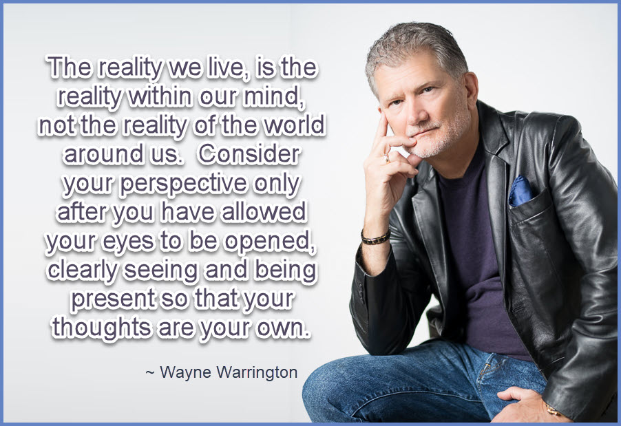 Consider your perspective…