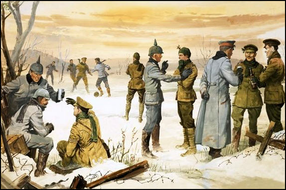 December a Time of Peace, A Century Ago: